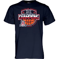 Unisex Blue 84  Navy Arizona Wildcats 2026 Big 12 Men's Basketball Regular Season Champions T-Shirt