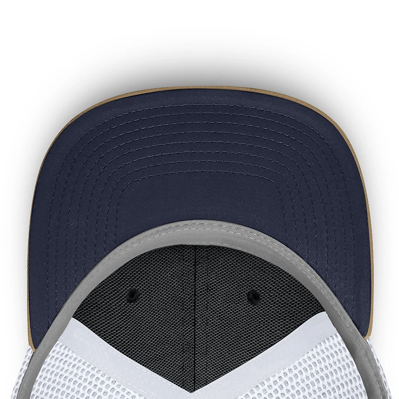 Unisex Nike  Navy/White Arizona Wildcats Primetime Arched Trucker Adjustable Hat