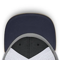 Casquette trucker unisexe Nike Arizona Wildcats Primetime Arched, bleu marine et blanche, ajustable