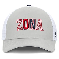 Unisex Nike Gray Arizona Wildcats 2026 Basketball Refresh 5-Panel Rise Trucker Hat