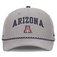Unisex Nike Gray Arizona Wildcats Primetime Rise Rope Adjustable Hat