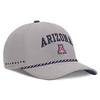 Unisex Nike Gray Arizona Wildcats Primetime Rise Rope Adjustable Hat