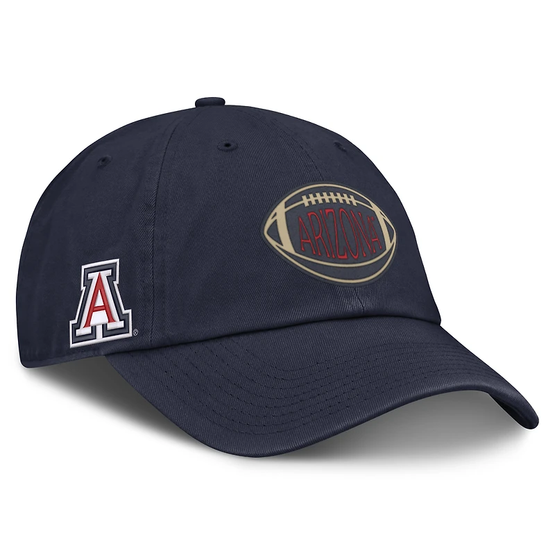 Unisex Nike Navy Arizona Wildcats Campus Prep Football Club Adjustable Hat