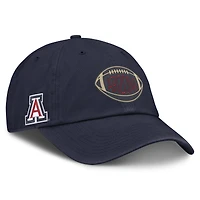 Unisex Nike  Navy Arizona Wildcats Campus Prep Football Club Adjustable Hat