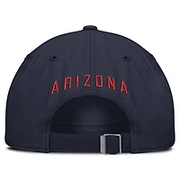 Casquette unisexe Nike Navy Arizona Wildcats Legacy Letter Club ajustable