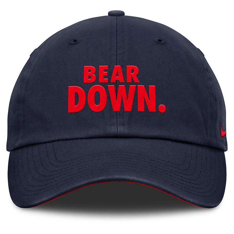 Unisex Nike Navy Arizona Wildcats Primetime Chant Club Adjustable Hat