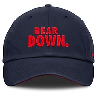 Unisex Nike Navy Arizona Wildcats Primetime Chant Club Adjustable Hat