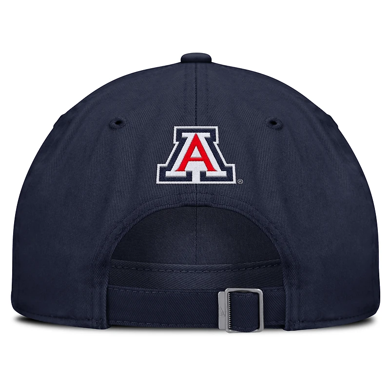 Casquette unisexe Nike bleu marine Arizona Wildcats Primetime Chant Club ajustable