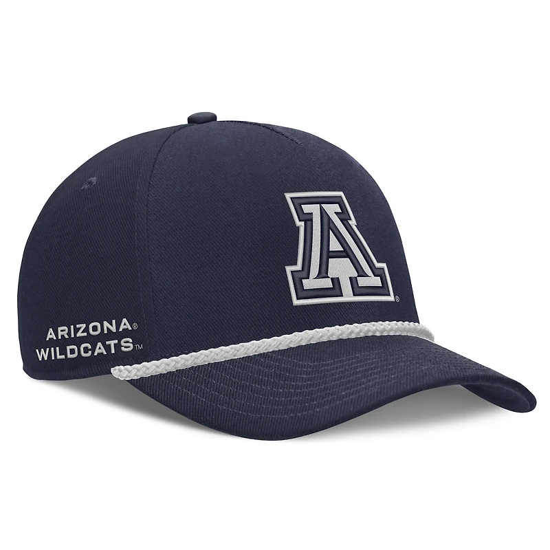 Unisex Nike Navy Arizona Wildcats Rope Rise Adjustable Hat