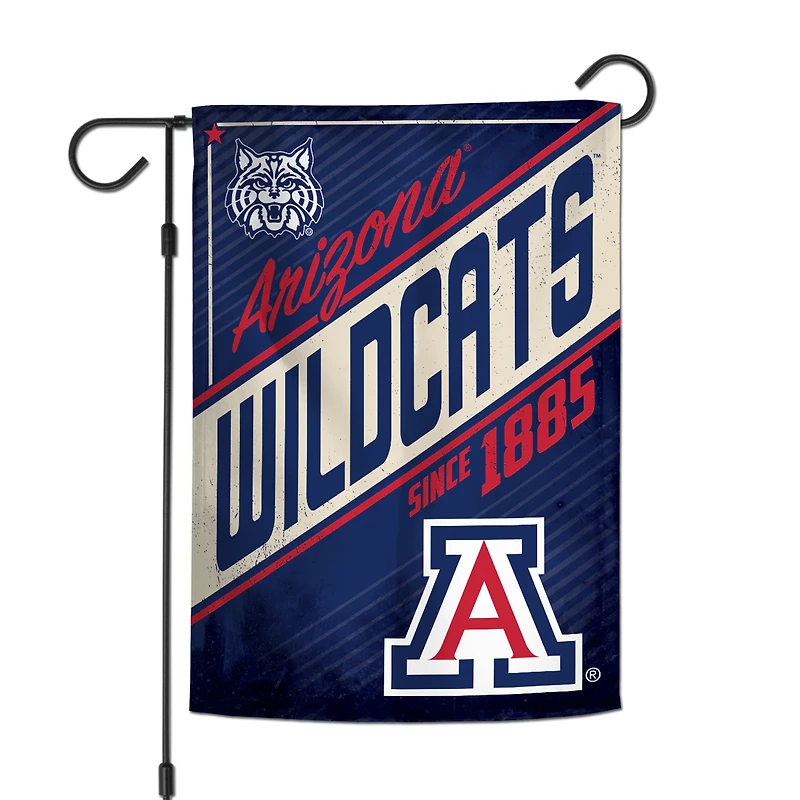 WinCraft Arizona Wildcats 12" x 18" Throwback Logo Double-Sided Garden Flag