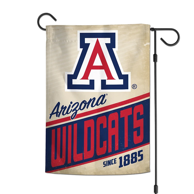 WinCraft Arizona Wildcats 12" x 18" Throwback Logo Double-Sided Garden Flag