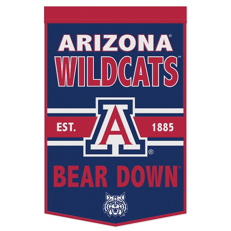 WinCraft Arizona Wildcats 24" x 38" Bannière avec logo principal
