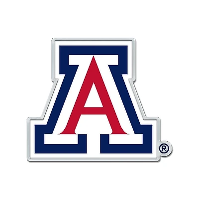 WinCraft Arizona Wildcats Colored Chrome Auto Emblem