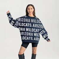 Sweat-shirt Hype Era bleu marine Gameday Couture des Arizona Wildcats pour femme