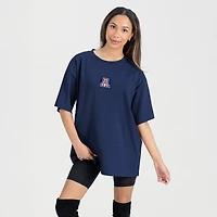Women's Gameday Couture Navy Arizona Wildcats Oversized Back at Ya T-Shirt
