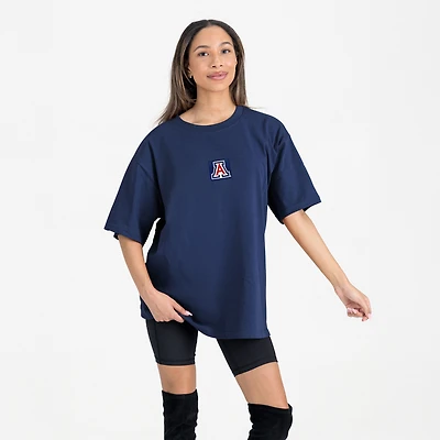 Women's Gameday Couture Navy Arizona Wildcats Oversized Back at Ya T-Shirt