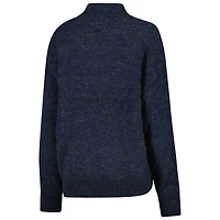 Pull Varsity surdimensionné bleu marine des Arizona Wildcats pour femmes Gameday Social