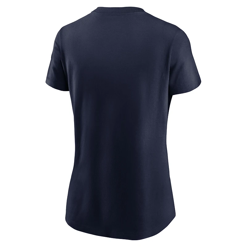 T-shirt de basket-ball Nike bleu marine Arizona Wildcats pour femme