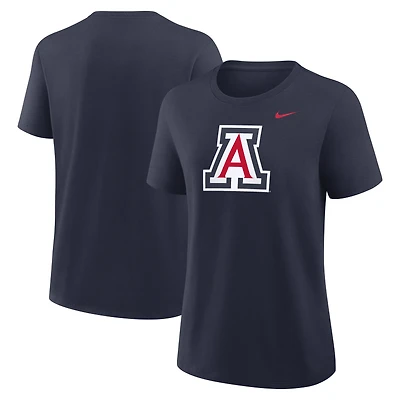 Women's Nike Navy Arizona Wildcats Primary Logo T-Shirt