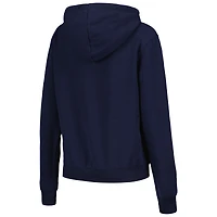 Women's Stadium Athletic Navy Arizona Wildcats Big Logo Pullover Hoodie