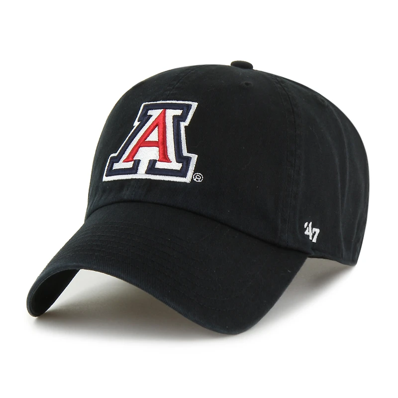 Youth '47 Black Arizona Wildcats Clean Up Adjustable Hat