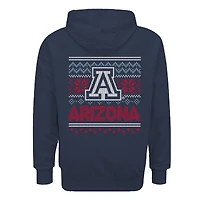 Youth  Navy Arizona Wildcats Classic Holiday Sweater Hoodie