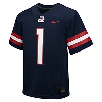 Youth Nike #1 Navy Arizona Wildcats Untouchable Football Jersey