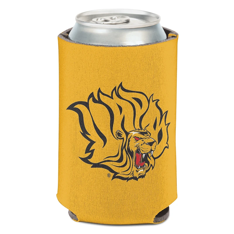 WinCraft Arkansas Pine Bluff Golden Lions 12 oz. Refroidisseur de canettes à slogan d'équipe