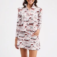 Smith & Quinn Red Arkansas Razorbacks Molly Active Skort