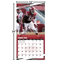 Arkansas Razorbacks 12” x 12” 2026 Team Wall Calendar