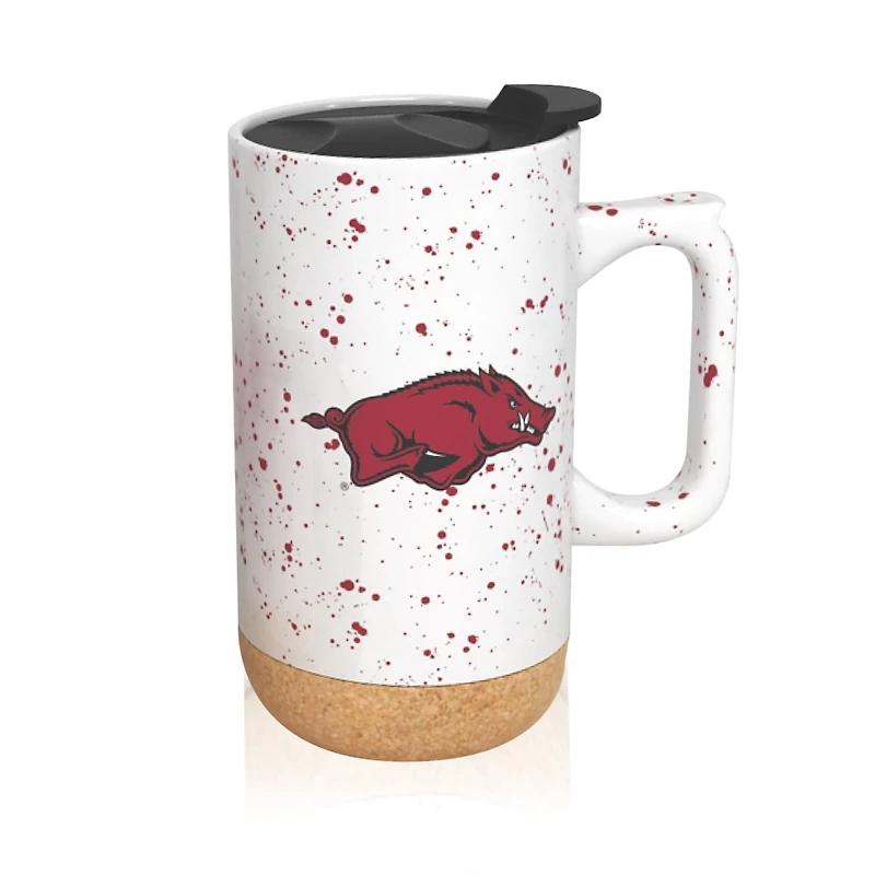 Tasse en liège moucheté Arkansas Razorbacks de 53 cl