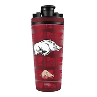 Bouteille shaker en acier inoxydable 4D de 26 oz des Arkansas Razorbacks