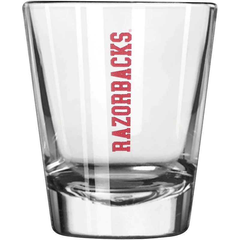 Razorbacks de l'Arkansas 2 oz. Verre à liqueur Team Game Day