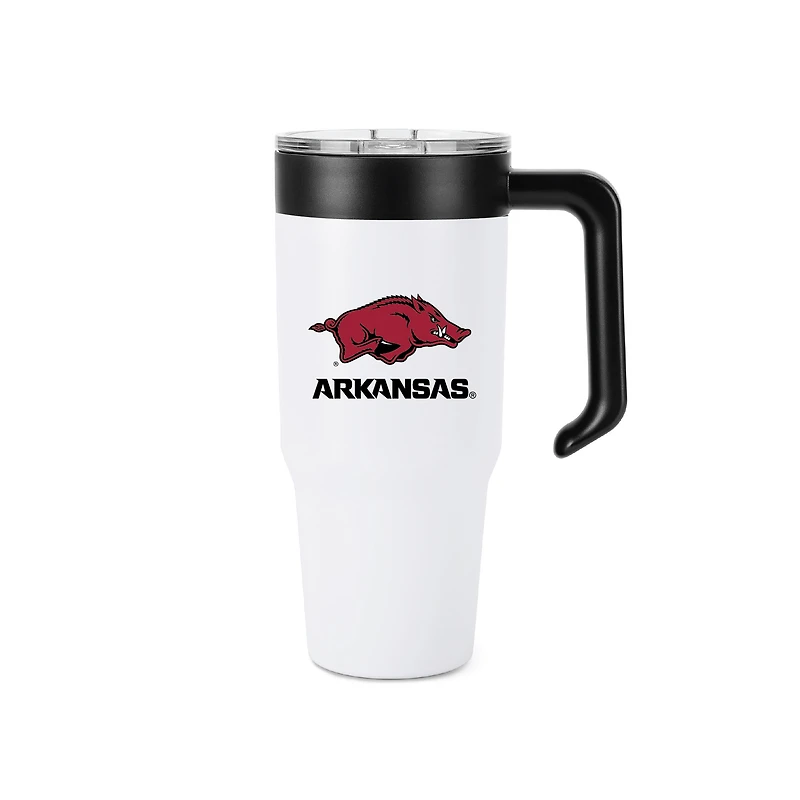 Gobelet en acier inoxydable avec logo Arkansas Razorbacks (1 litre)