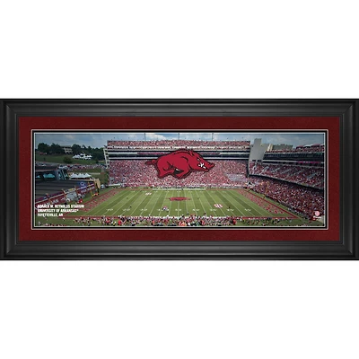 Arkansas Razorbacks Framed 10" x 30" Donald W. Reynolds Stadium Panoramic Photograph