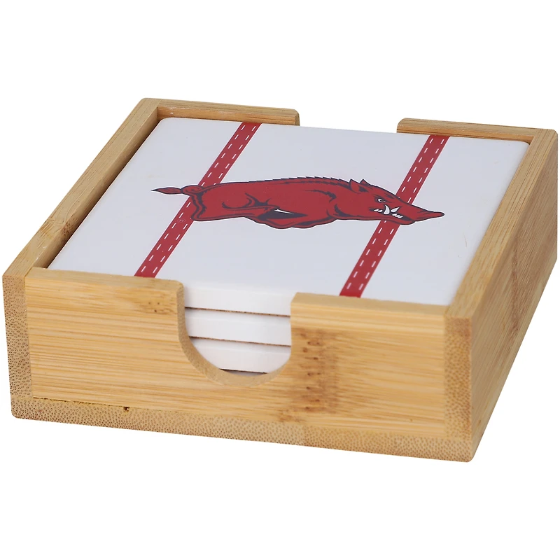Arkansas Razorbacks Team Uniform Ensemble de sous-verres