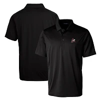 Cutter & Buck Black Arkansas Razorbacks Primary Team Logo Prospect Textured Stretch Polo
