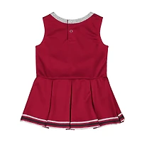 Girls Infant Colosseum Cardinal Arkansas Razorbacks Lollipop Park Cheer Dress