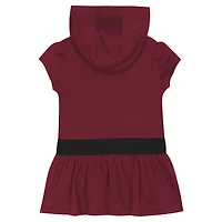 Girls Toddler Crimson Arkansas Razorbacks Team Love French Terry Hoodie Dress