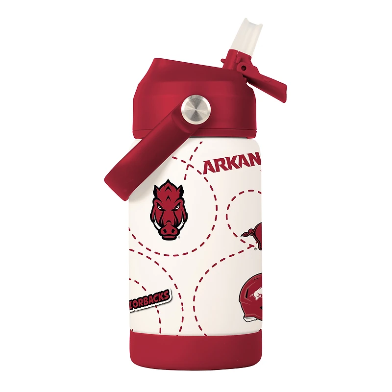 Logo Brands Arkansas Razorbacks 12oz. Mascot Bottle