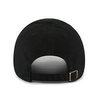 Men's '47 Black Arkansas Razorbacks Clean Up Adjustable Hat