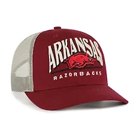 Men's '47 Cardinal Arkansas Razorbacks Arid Adjustable Trucker Hat