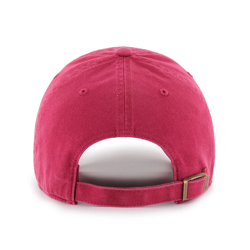Casquette ajustable « 47 Cardinal Arkansas Razorbacks Clean Up » pour homme