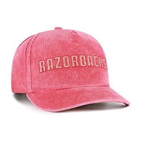 Men's '47  Cardinal Arkansas Razorbacks Reclaim Snow Wash Corduroy Hitch Adjustable Hat