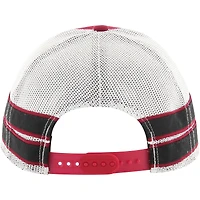 Men's '47 Cardinal Arkansas Razorbacks Straight Eight Adjustable Trucker Hat