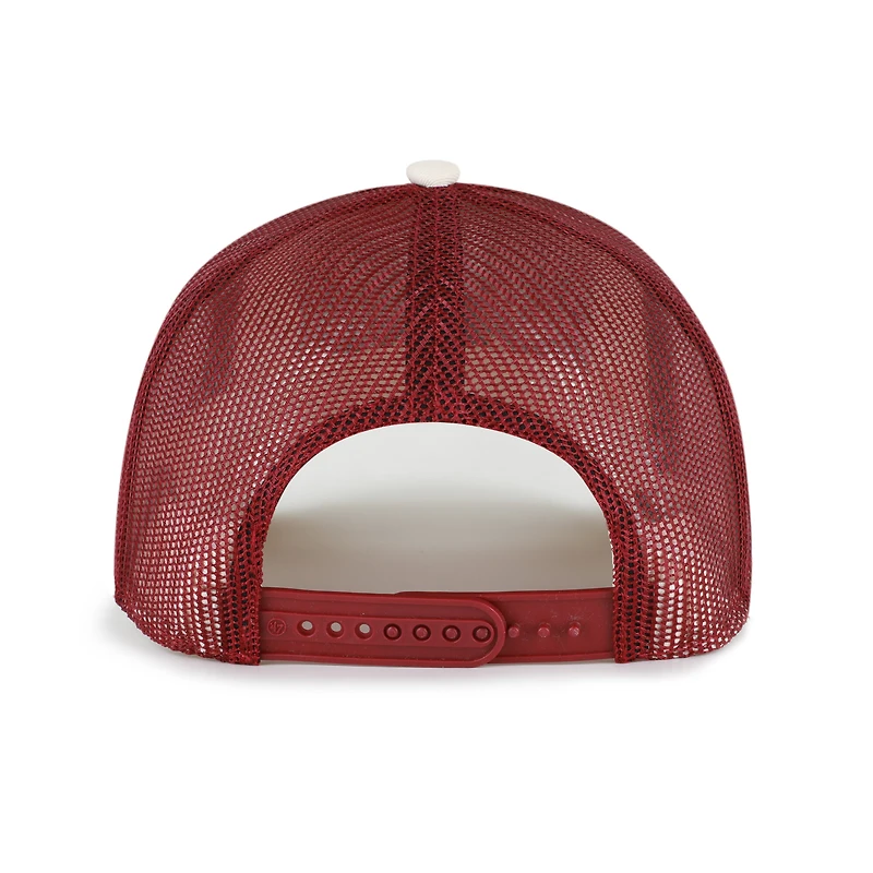 Casquette trucker ajustable pour homme '47 Natural Arkansas Razorbacks Drawbridge