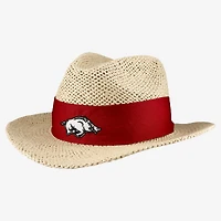 Chapeau Wellington Gambler couleur sable Arkansas Razorbacks pour homme