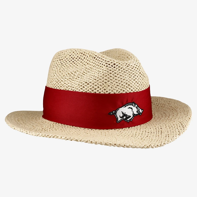 Men's Ahead  Tan Arkansas Razorbacks Wellington Gambler Hat