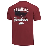 T-shirt homme Cardinal Arkansas Razorbacks, l'équipe américaine