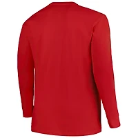 Champion Cardinal Arkansas Razorbacks Big & Tall Arch T-shirt à manches longues pour hommes